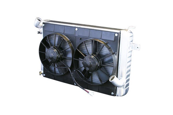 242174 66-67 327 met 4-versnellingsbak, directe montage aluminium radiateur- en ventilatorcombinatie (427-stijl) - RA-291.NL