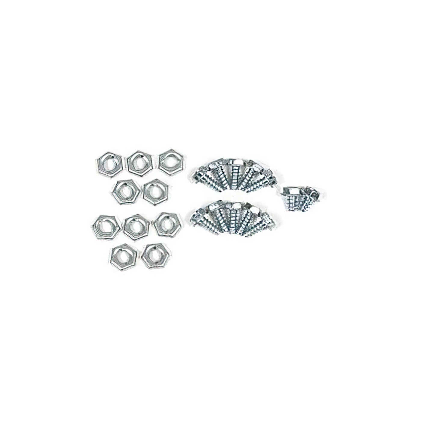 392003 63-67 Instrument Cluster Rear Backplate Screw & Pal Nut Set