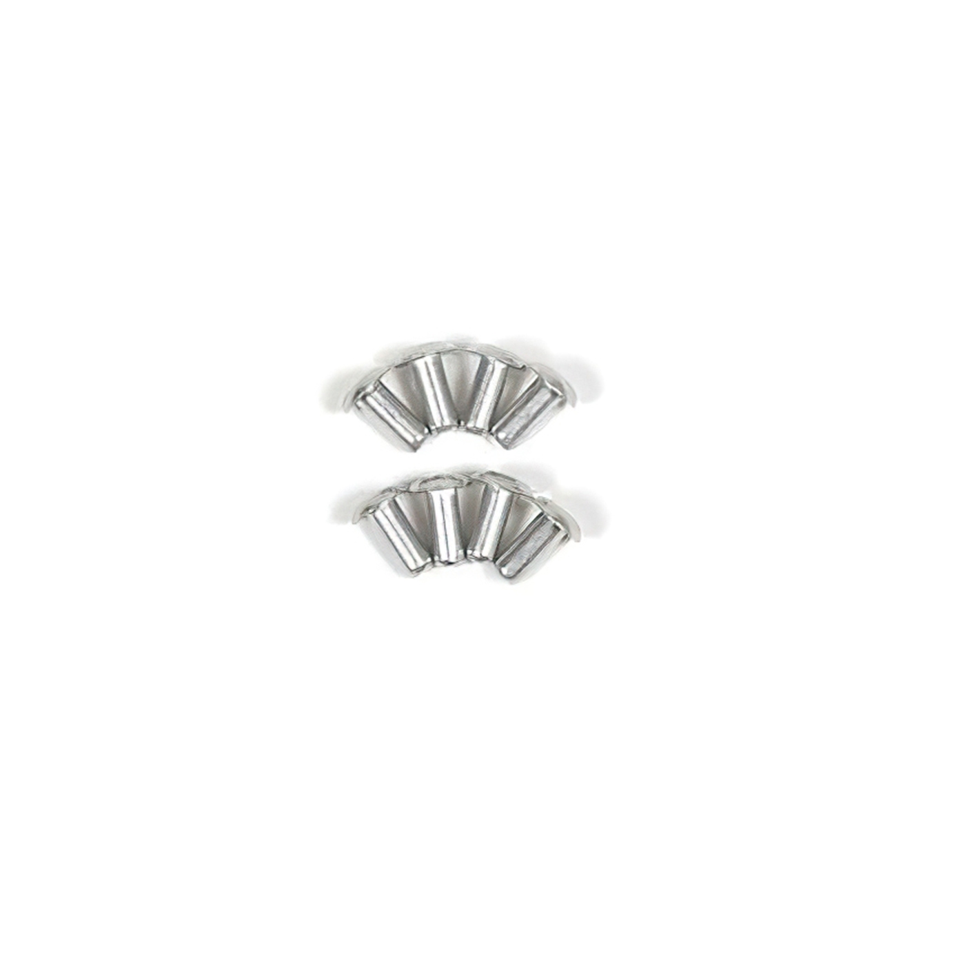 462004 63-67 Hood Female Lock Mount Plate Rivets - Afbeelding 2