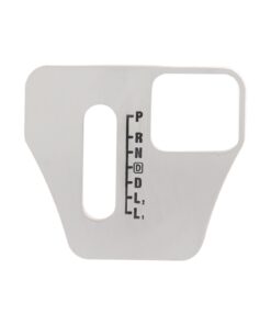 232041 65-67 automatische schakelplaat (automaat met 4 versnellingen en overdrive)