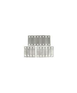 Alternative view of 582036 64-69 Trailing Arm Front Shim Kit (Correct - Stainless Steel)