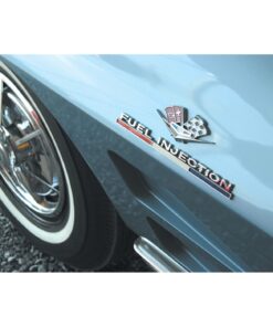 Alternative view of 292110 63-64 Fuel Injection Side Emblems