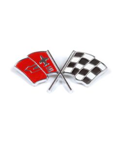 292505 63-65 FI Plenum Crossflag Emblem