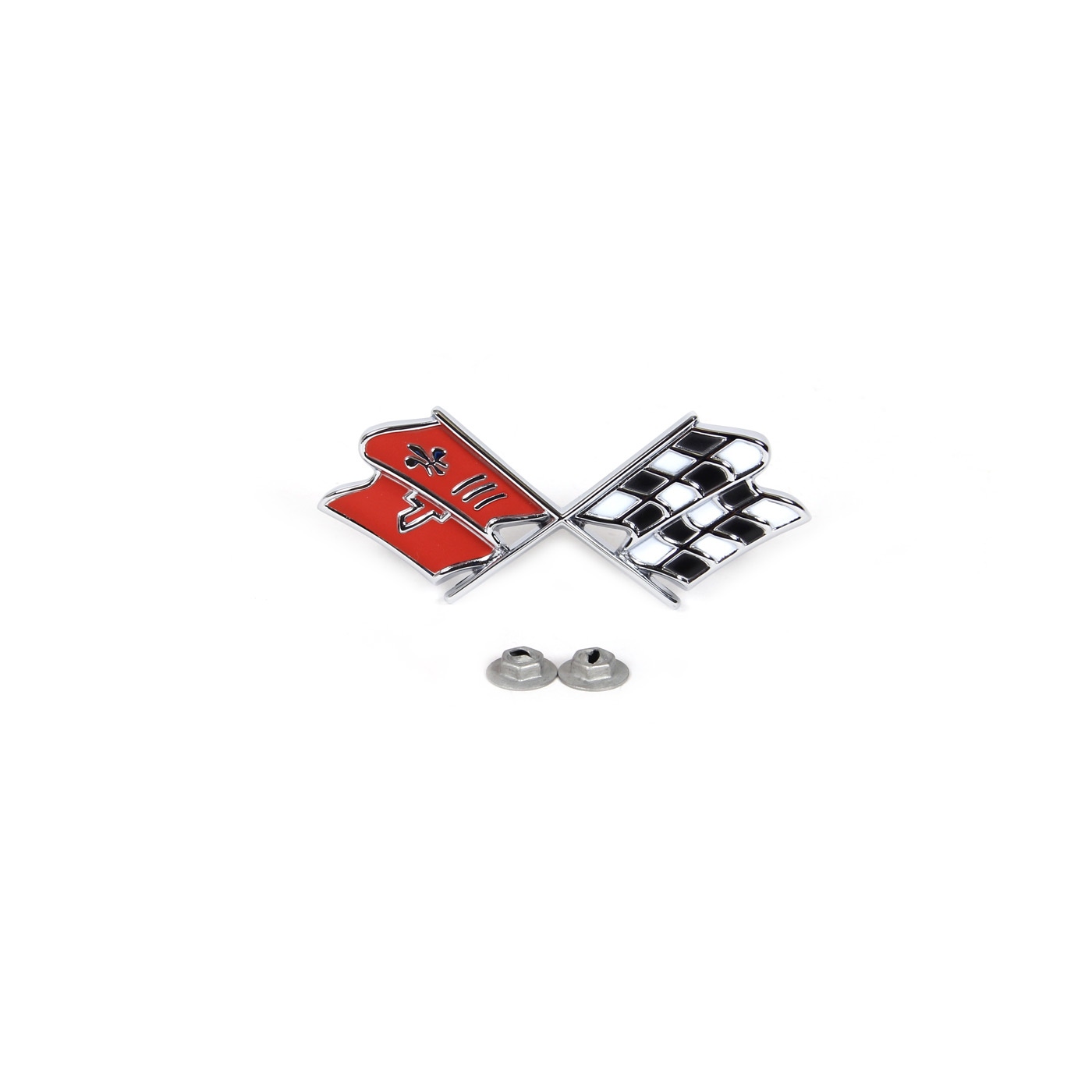 292126 67 Nose Emblem (Orange Red)