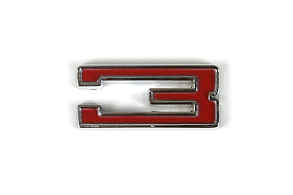 292066 "3" Individual Numeral - T-480.WT - Afbeelding 2