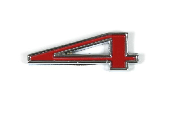 292082 "4" Individual Numeral - T-481.WT - Afbeelding 2