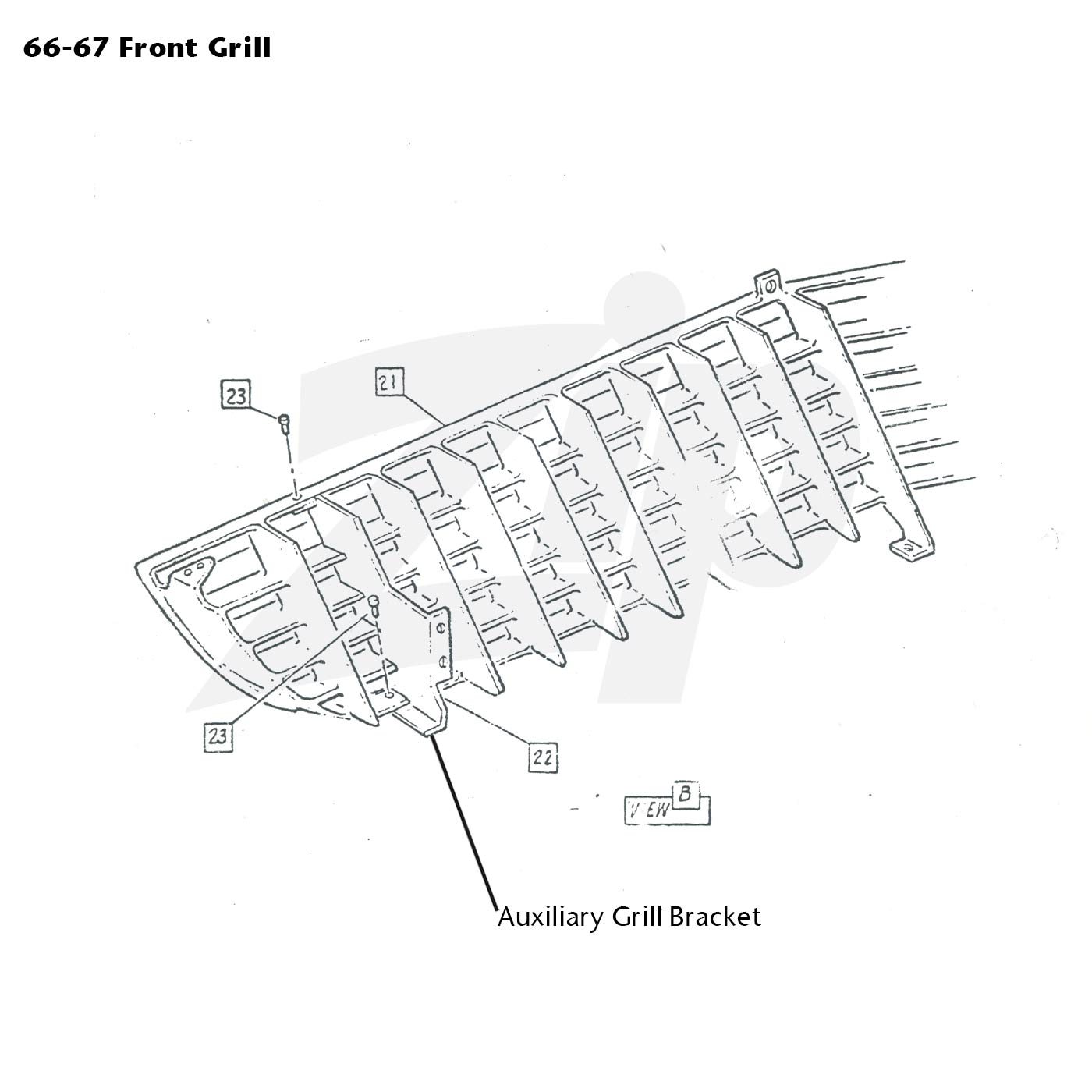 422095 66-67 Extra montagebeugels voor grill - Afbeelding 3