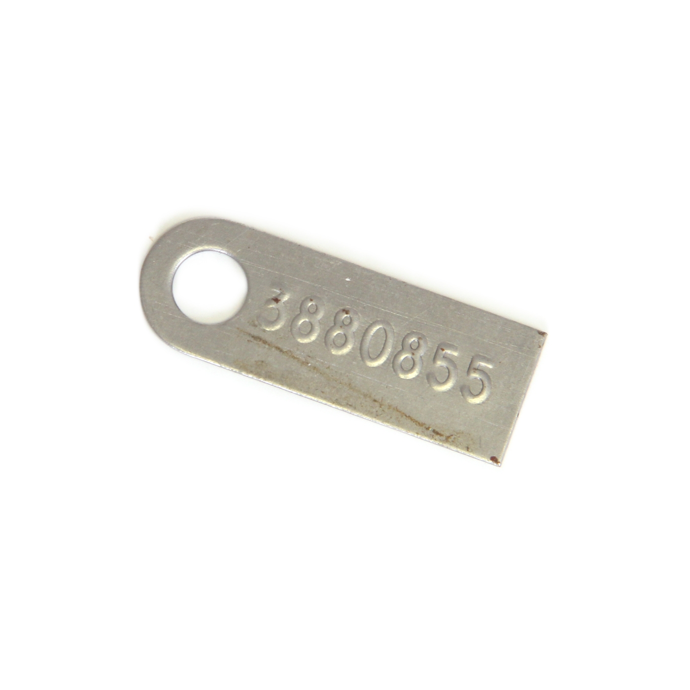 532059 67 Muncie Transmissie ID-tag nr. 3880855