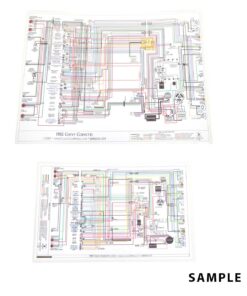 Alternative view of 662115-66 Bedradingsschema in 66 kleuren (11 x 17)