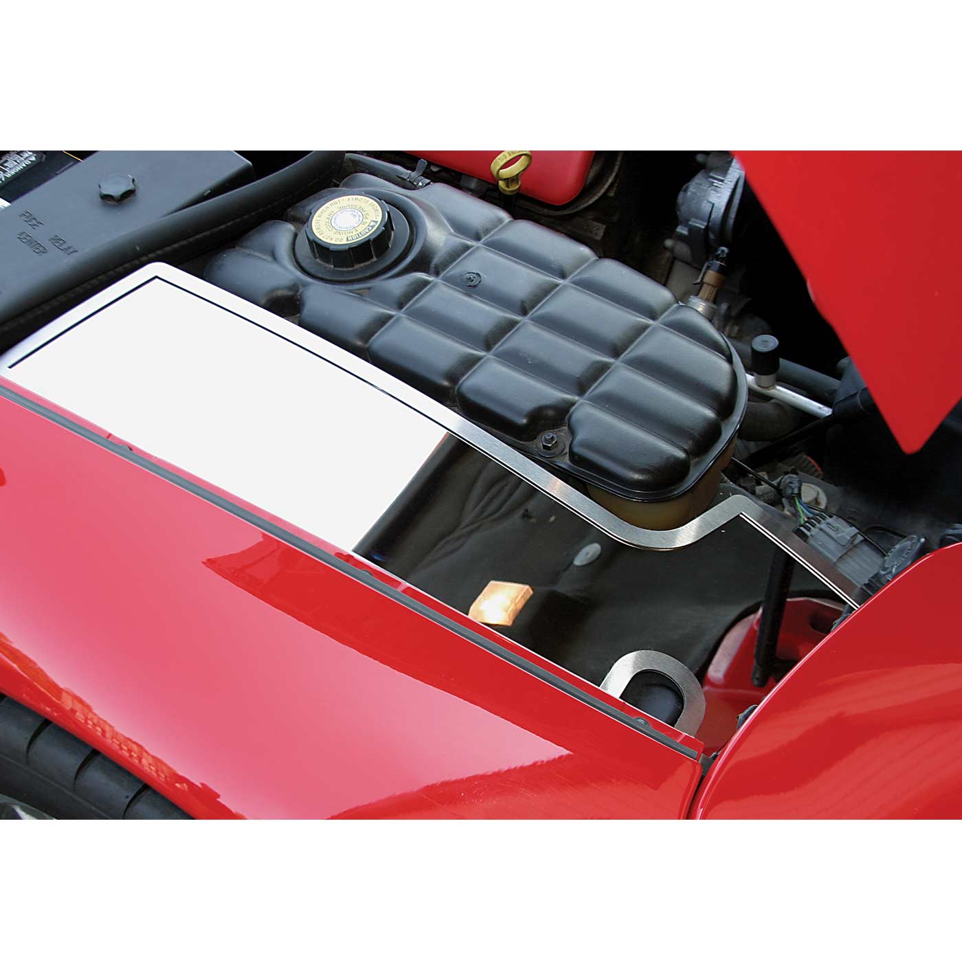 305156 97-04 Gepolijste roestvrije binnen Fender Accent platen