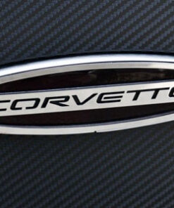 495173 97-04 Stainless Side Marker Bezels w/Corvette Script Roestvrij Afwerking: Gepolijst