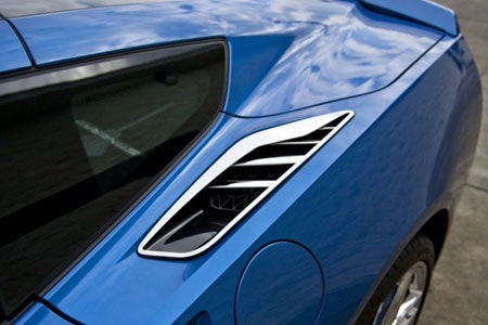 337010 14-19 Rear Quarter Panel Vent S/S Cover Set