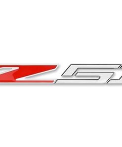 296137 Z51 Billet aluminium Chrome Plated Badge / Emblem - 6"