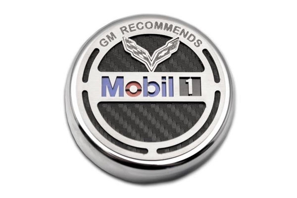 307106 14-19 Stainless Steel/Carbon Fiber Oil Cap Cover