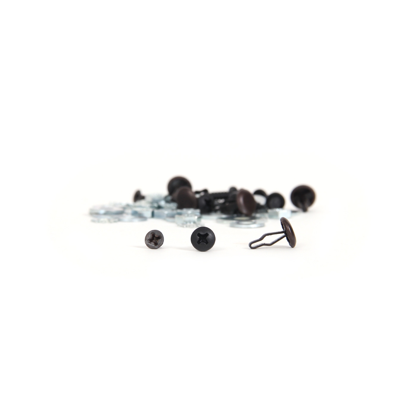 342230 63-67 Convertible Top Weatherstrip Fastener Kit - Afbeelding 2