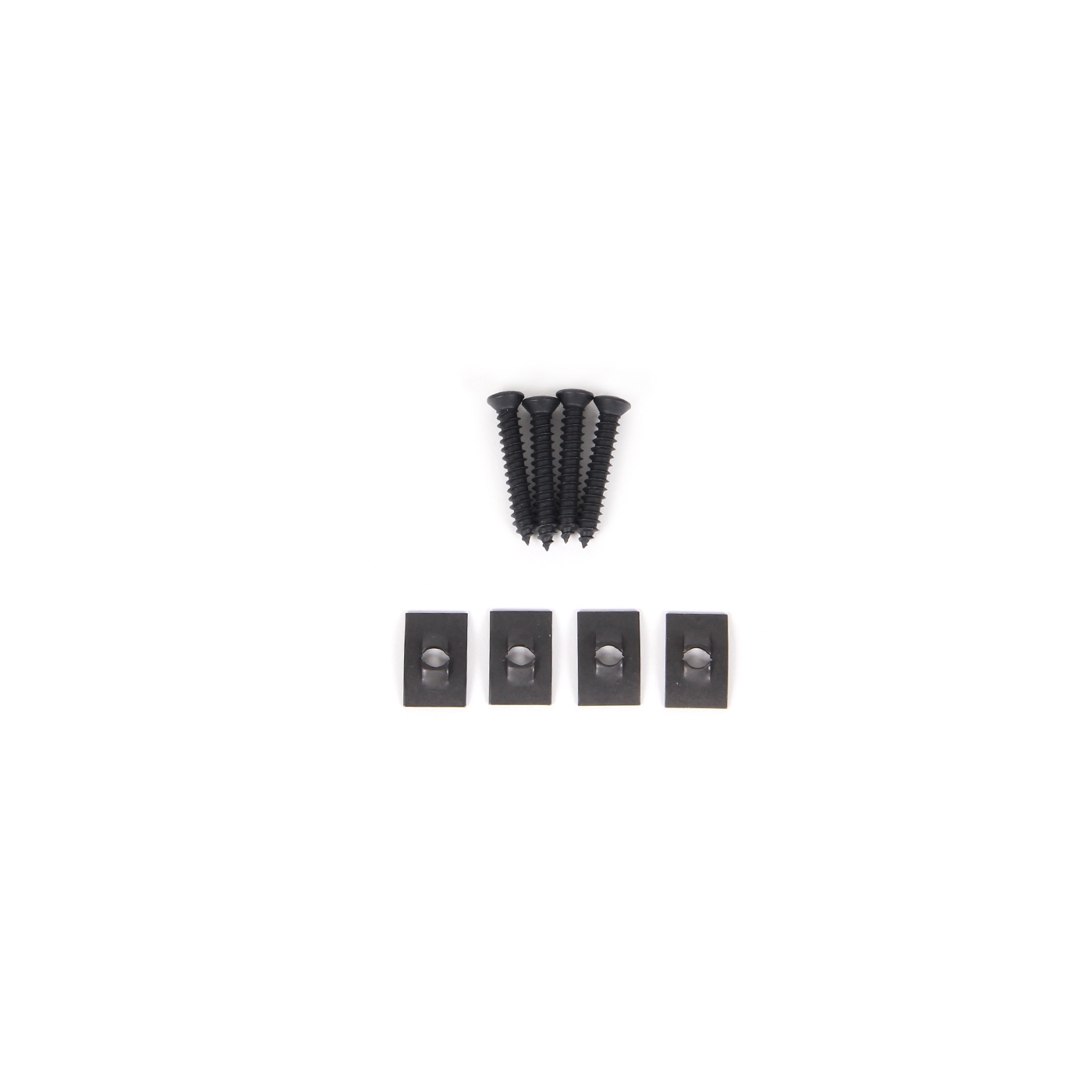 342004 63-67 Rocker Molding End Screws w/Flat Nuts